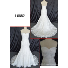 Chérie robe de mariée sirène robe de mariée bustier